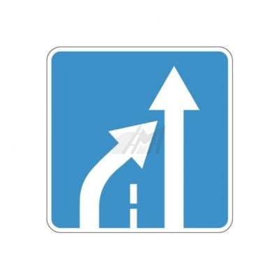 купить дорожный знак 5.15.5д, 5.15.6д Конец полосы в Йошкар-Оле